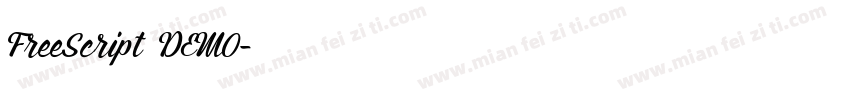 FreeScript DEMO字体转换